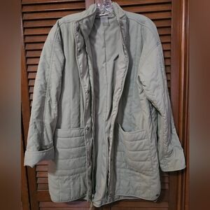 Calia by Carrie Underwood Sage Green Quilted Liner Jacket Women's Medium